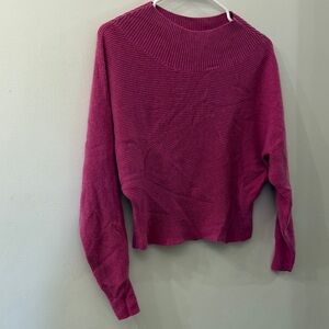 Nordstrom Fuchsia Sweater - 100% cashmere - women’s small - crop